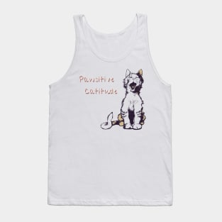 Pawsitive Catitude Tank Top